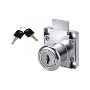 Metal Kare Çekmece Kilidi, Yedek Anahtarlı