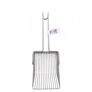 Metal kedi kumu küreği, 28-10-15 cm, pratik kullanım