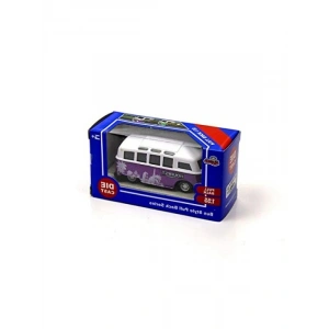 Metal Mini Minibüs Modeli 1:55 Ölçek
