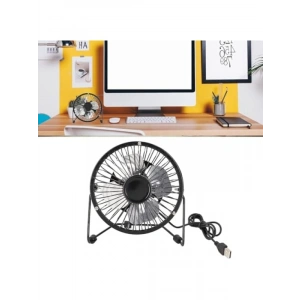 Metal USB Mini Fan - Sessiz Vantilatör