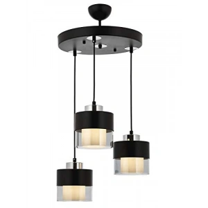 Metal ve Cam Modern Avize, E27 Soket, 40 cm