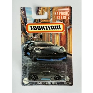 Metalflake Mat Koyu Gri Kibrit Kutusu - 2018 Bugatti Divo