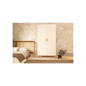 Metalia Gm 1002 2 Kapaklı Ayaklı Bohem Gardırop