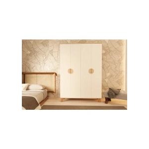 Metalia Gm 1004 4 Kapaklı Ayaklı Bohem Gardırop