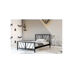 Metalia Gm 228 Gözde Si̇yah Tek Ki̇şi̇li̇k Karyola 90X190 cm