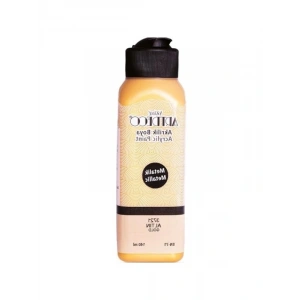 Metalik Akrilik Boya, 140ml, Altın Renk Seçeneği