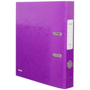 Metalik Mor 180° Açılır Klasör