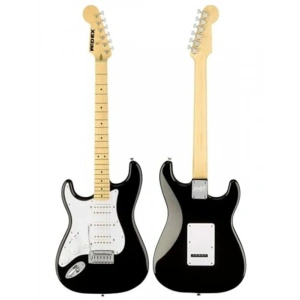 Midex RPH-40WB-25AMP Siyah Beyaz 25W Şarjlı BT Amfili Elektro Gitar Seti HSH Manyetik Maple Klavye