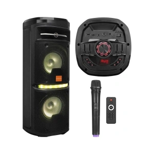Mikado Aktif Seyyar Anfi El Mikrofonlu 30W Bt/usb/sd/aux/fm/mıc Ledli Mikado MD-BT107