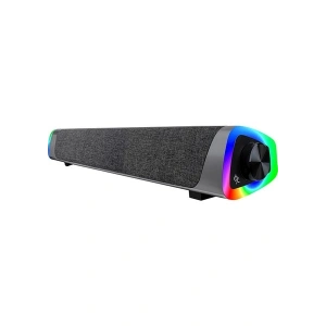 Mikado MD-SBT26 Siyah 3W*2 Kanal Tipi Kablosuz Soundbar Speaker Bluetooth ile LED Işıklı