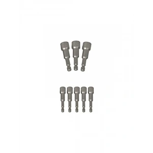 Mıknatıslı Lokma Adaptör Seti, 8 Parça