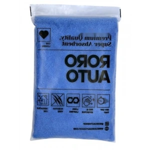 Mikrofiber Araç Yıkama Bezi - 50x70 cm, Mavi