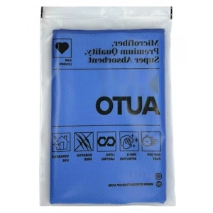 Mikrofiber Cam ve Jant Silme Bezi - 50 x 70 cm, Lacivert