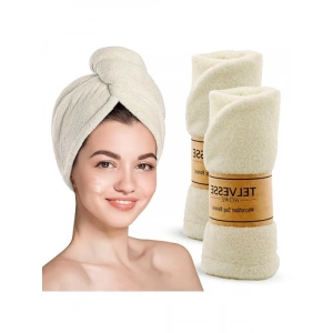 Mikrofiber Saç Havlusu, 2li Set, Banyo ve Plaj İçin