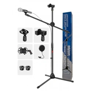 Mikrofon Standı Seti, Pop Filter ve Shock Mount ile