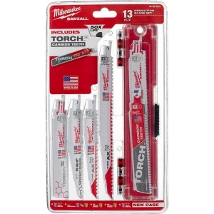Milwaukee Sawzall 13 Parça Tilki Kuyruğu Testere Bıçağı Seti - 49222231