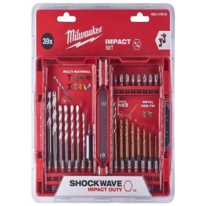 Milwaukee T4932479853 Shockwave 39 Parça Delme Vidalama Seti