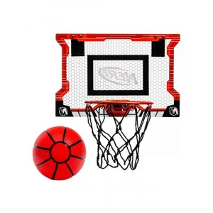 Mini Basketbol Potası Seti - Kapı Üstü Kullanım için Dayanıklı Çelik Çerçeve ve Mini Top