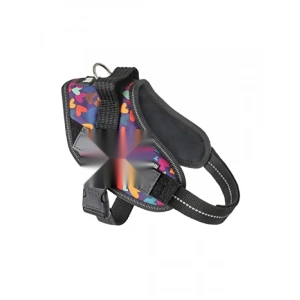 Mini Beden Köpek Göğüs Takımı - Karışık Kalp Desenli