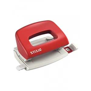 Mini Delgeç - Kırmızı, 2 Delikli, 10 Sayfa Kapasiteli