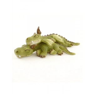 Mini Ejderhalar Heykelciği, Yeşil Renkli