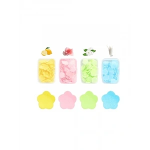 Mini Eriyen Sabun Yaprakları 300 Adet Seyahat İçin