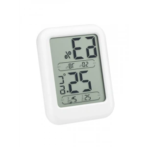 Mini Masa Üstü Dijital Termometre ve Nem Ölçer - Mıknatıslı