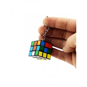 Mini Rubik Küp, Nostaljik Zeka Oyuncağı, Anahtarlık Boyutunda