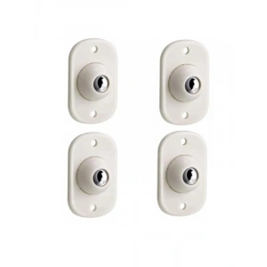 Mini Yapışkanlı Eşya Kaydırma Aparatı - 4lü Set