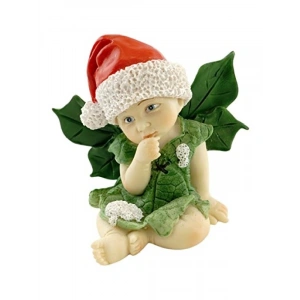 Minyatür Bahçe için Noel Peri Bebek Heykelciği
