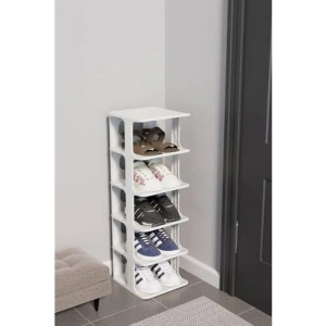 Modern 5 Katlı Portatif Ayakkabılık (76 x 24.5 x 27.5 cm)
