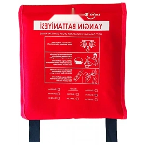 Modern Desenli Yangın Battaniyesi - 100cm x 150cm