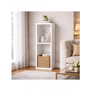 Modern Minimalist 2 Raflı Dekoratif Kitaplık, Dikey Tasarım