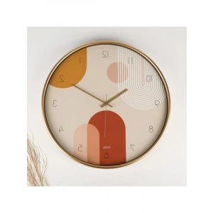 Modern Sessiz Mekanizmalı Duvar Saati - Cam Ön Yüzey