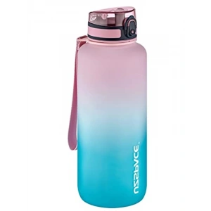 1500 ml Kapasiteli Motivasyon Matarası, Çift Renkli Tasarım