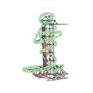 Motorlu Roller Coaster Model Yapım Seti, 430 Parça