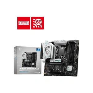 MSI MB B760M GAMING PLUS WIFI SOKET 1700 DDR5 6800(OC) PCI-E M.2 USB3.2 HDMI DP 1x 2.5G LAN WI-FI 6E ATX