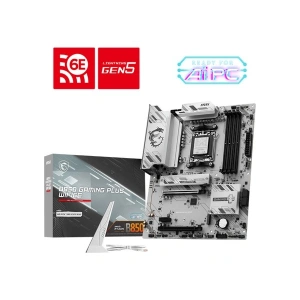 Msı MB B850 Gamıng Plus WIFI6E Ddr5 8200MHZ(OC)MHz Am5 Atx Anakart