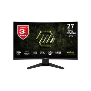 MSI Msı 27 Mag 275CF X24 1920X1080 (Fhd) 16:9 Curve 1500R Rapıd Va 240HZ 0.5ms (Min.) Adaptıve-Sync Gamıng Monıtor
