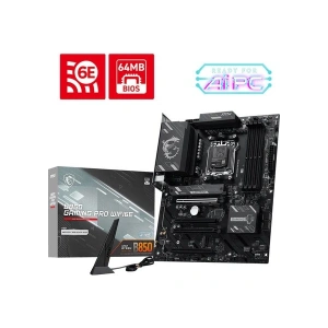 MSI Msı MB B850 Gamıng Pro WIFI6E Am5 Ddr5 8200MHZ(OC) Dp 1x HDMI 2x M.2 4x Pcı-E X16 USB 10GBS 2,5g Lan Wı-Fı 6e Atx