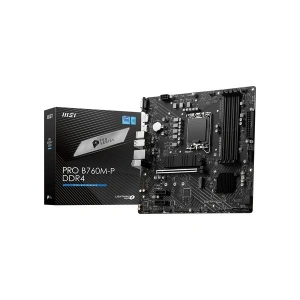 MSI Pro B760M-P DDR4 4800MHz (OC) RGB M.2 1700p mATX Anakart