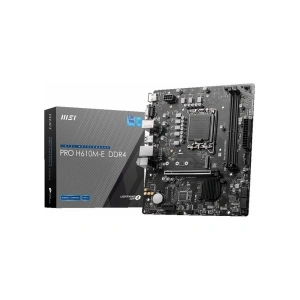MSI Pro H610M-E 3200MHz DDR4 Soket 1700 M.2 HDMI VGA mATX Anakart
