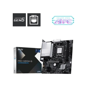 Msı Pro H810M-B H10 Ddr5 6400+(OC)MHZ Matx Gaming (Oyuncu) Anakart