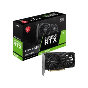 Msı VGA Geforce Rtx 3050 Ventus 2x E 6g Oc RTX3050 6gb Gddr6 96B DX12 Pcıe 4.0 X8 (1xdp 2xhdmı)