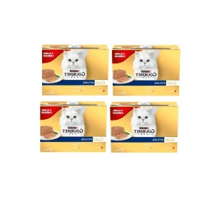 Multipack 85 gr Kıyılmış Tavuk Etli Yaş Kedi Maması - 48 Al 36 Öde