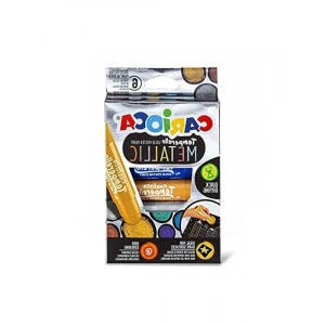 Mürekkep Boyama Kalemi Seti, Metalik 6lı