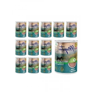 Mystic Yetişkin Köpek Kuzulu Pate 400 Gr x 12 adet