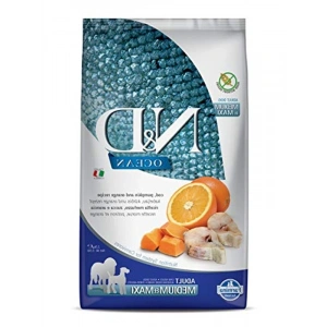 N&D Ocean Pumpkin & Balık Adult Med.Maxi, 2.5 Kg Paket