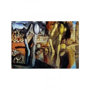 Narcissus Metamorfozu Resimli 1000 Parça Puzzle - MDF Ahşap