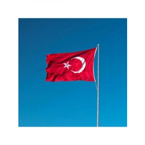 Nefes Alabilir Türk Bayrağı - 300x450 cm, UV ve Solma Dirençli Kaliteli Kumaş